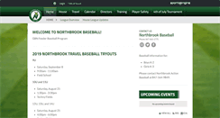Desktop Screenshot of northbrookbaseball.org